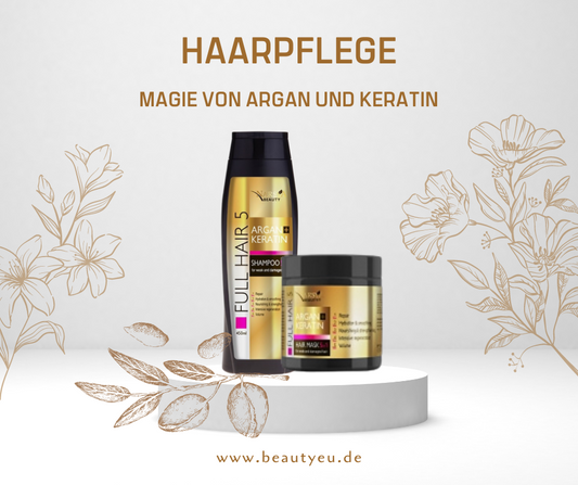 Argan und Keratin Shampoo 450ml