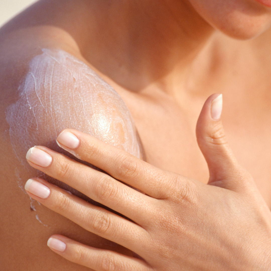 Beruhigender und regenerierender Balsam nach dem Strand