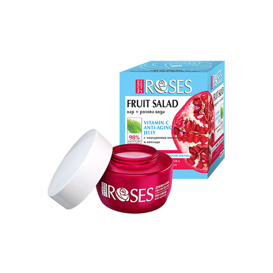 TAGESCREME-GEL MIT GRANATAPFEL UND ROSENWASSER 50ML