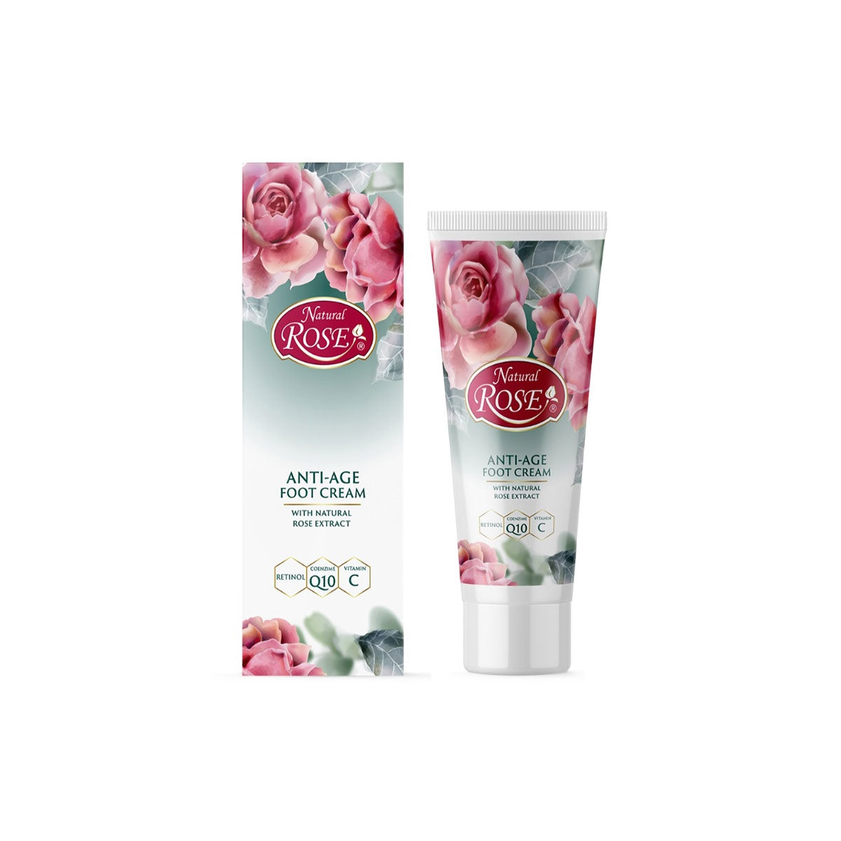 Intensive Fußcreme Natural Rose-Retinol+Q10 75ml