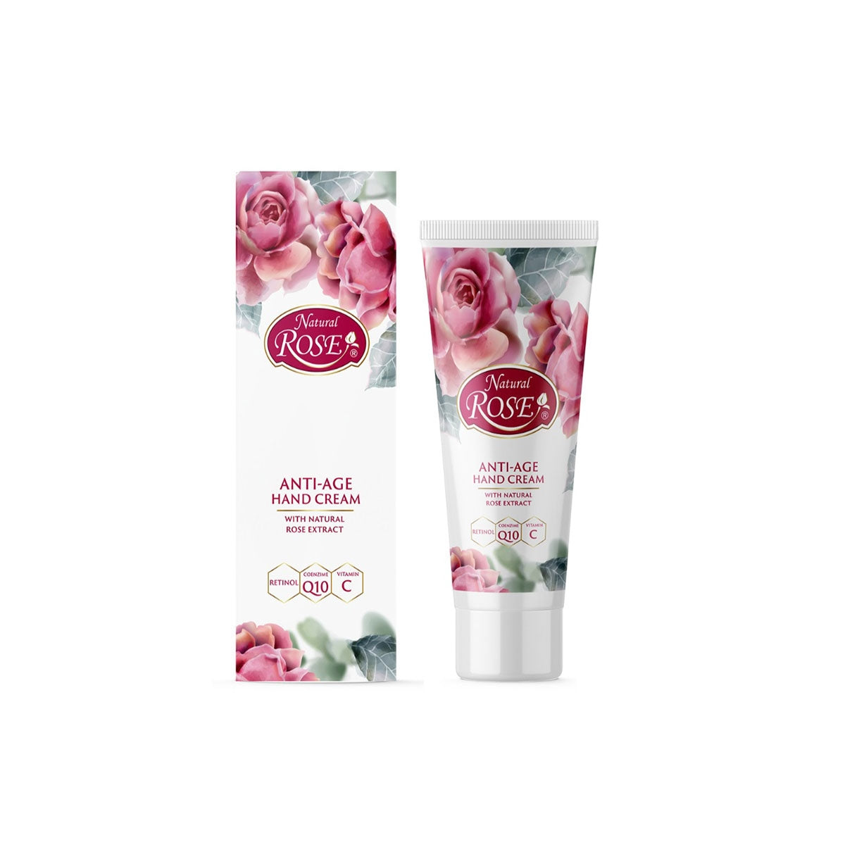 Intensive Handcreme Natural Rose Retinol Q10 75ml