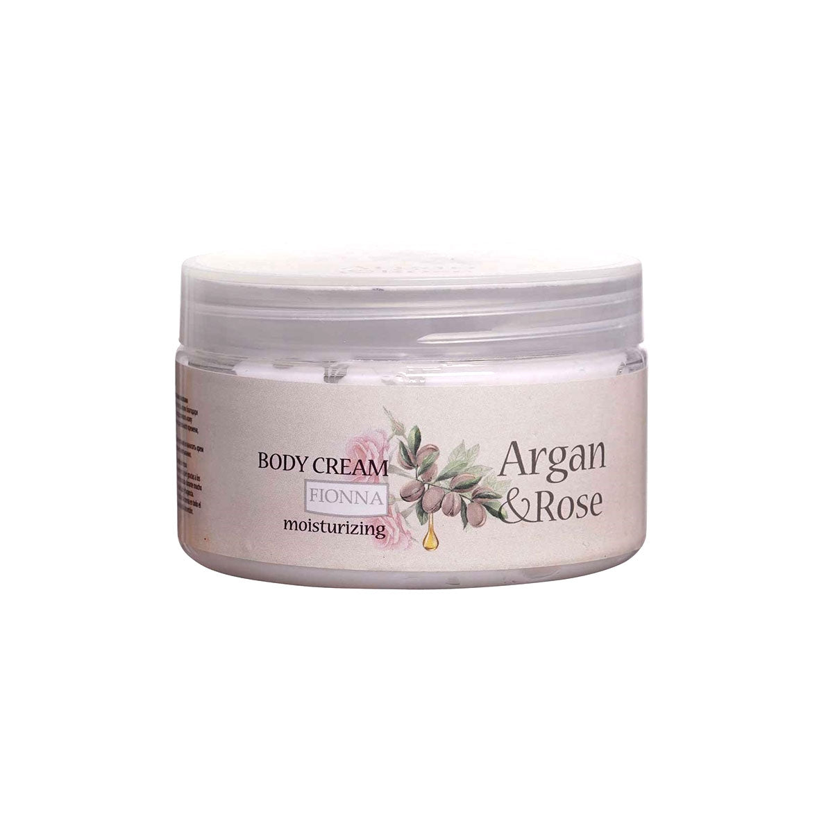 KÖRPERCREME MIT ARGAN- UND ROSENÖL 250ML