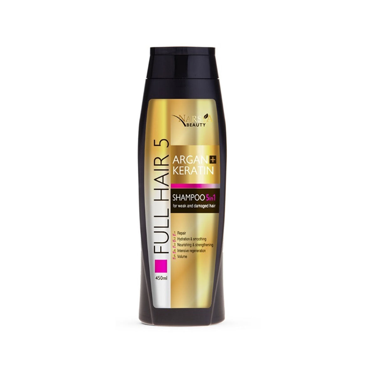 Argan und Keratin Shampoo 450ml