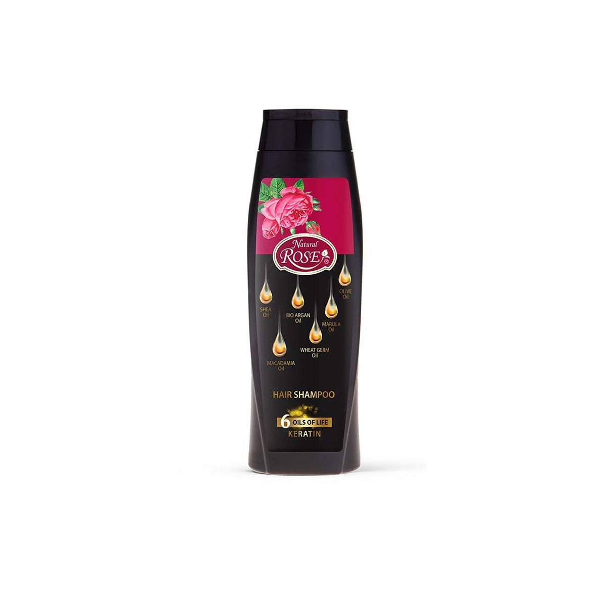 HAARSHAMPOO 6 ÖLE UND KERATIN 450ML