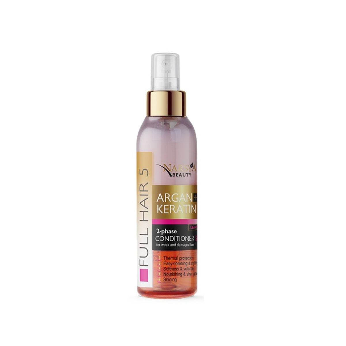 Zweiphasen-Haarspray Argan und Keratin 150ml